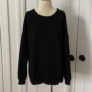 Hurley Sweater with open shoulders